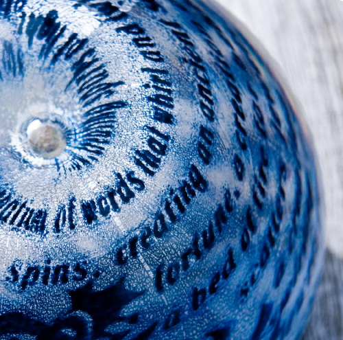 Words that whirl and twist - &copy; Michael Colvin