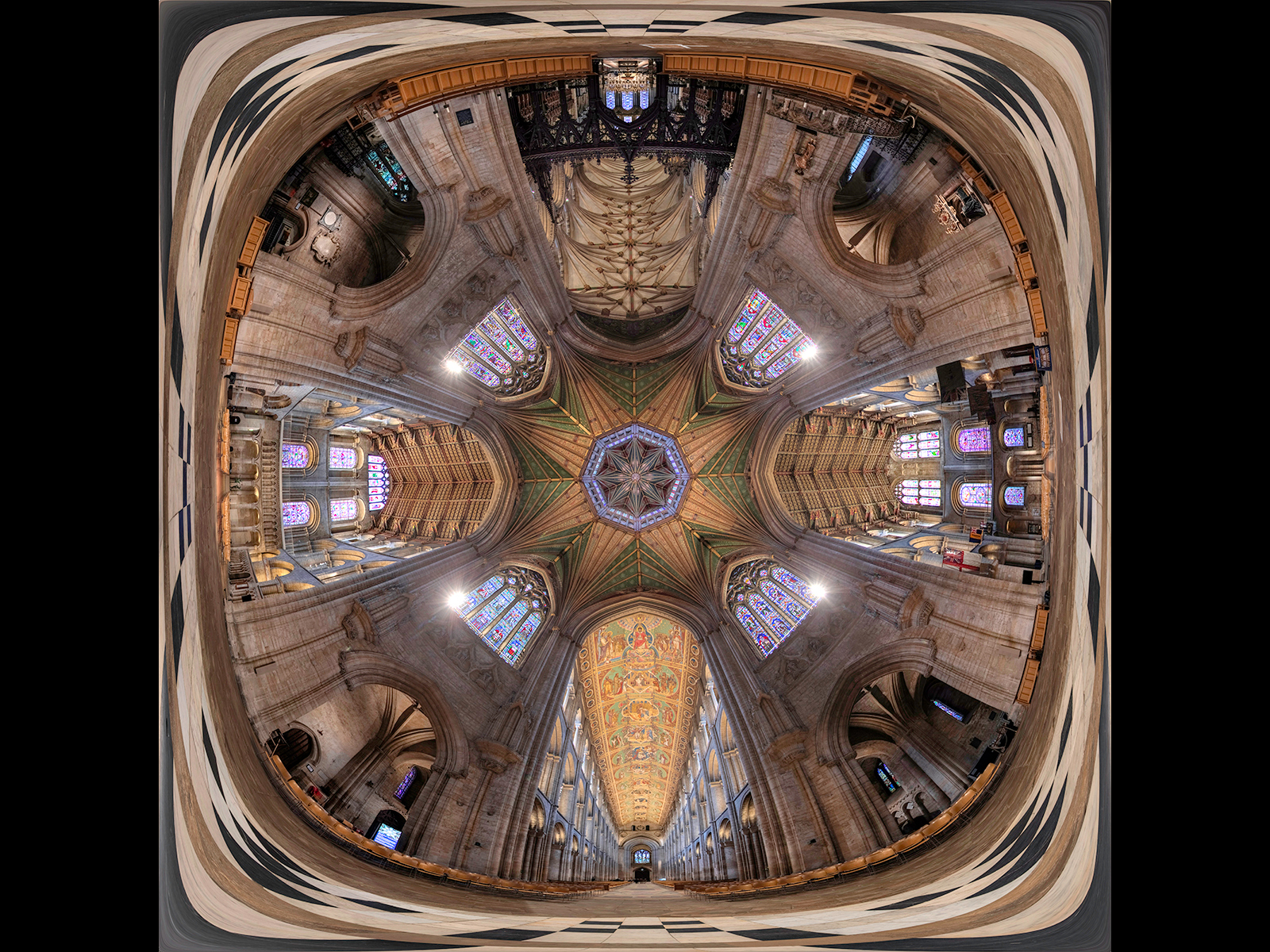 1st: UNDER THE TRANSEPT CROSSING by Mark Caldwell